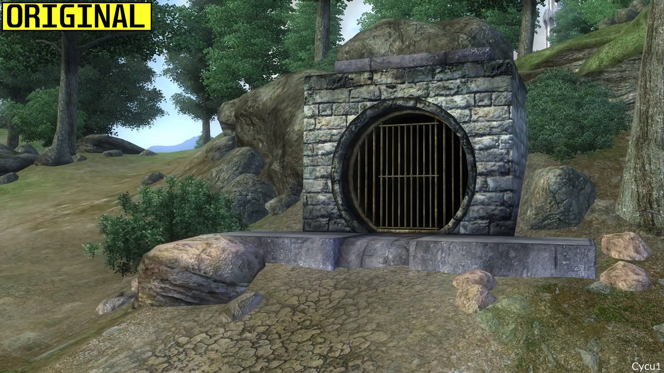 虛幻5畫面爆強!《上古卷軸4》重製版 畫面對比影片 虛幻5畫面爆強!《上古卷軸4》重製版 畫面對比影片