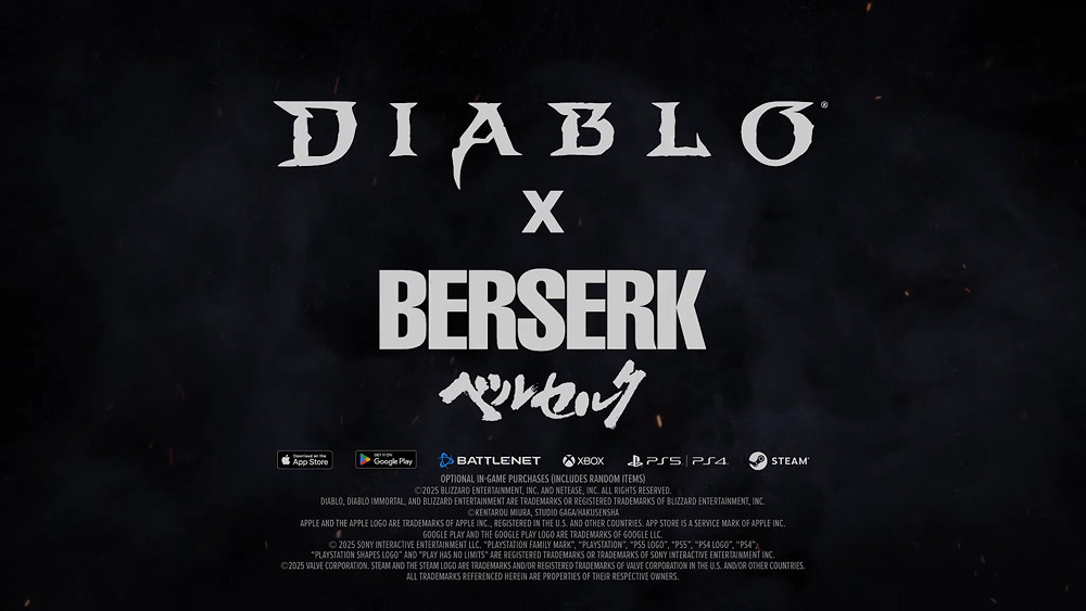 《暗黑破壞神》X《烙印勇士》釋出動畫風格預告影片