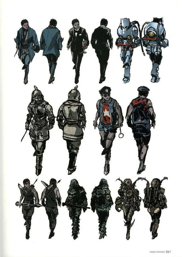 《惡靈古堡6》廢棄服裝設計圖 艾達王服裝太棒了 《惡靈古堡6》廢棄服裝設計圖 艾達王服裝太棒了