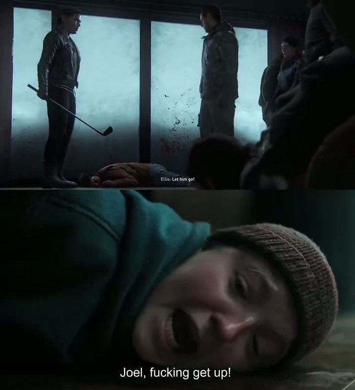 高能警告!《最後的生還者》虐殺喬爾劇版和遊戲對比 高能警告!《最後的生還者》虐殺喬爾劇版和遊戲對比