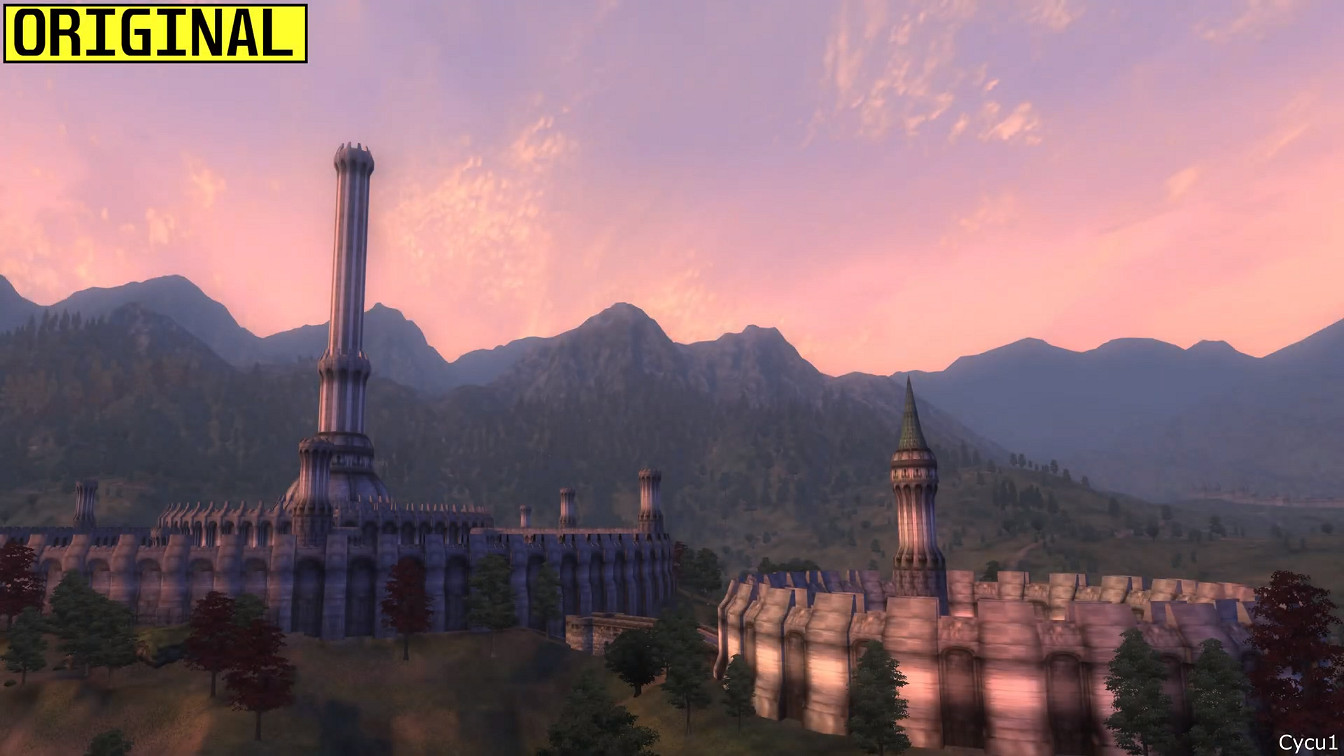 虛幻5畫面爆強!《上古卷軸4》重製版 畫面對比影片 虛幻5畫面爆強!《上古卷軸4》重製版 畫面對比影片