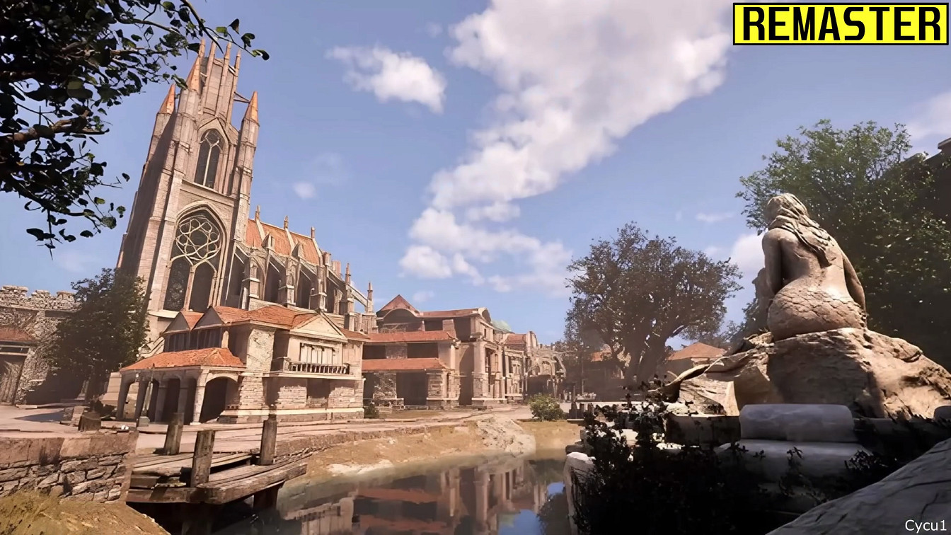 虛幻5畫面爆強!《上古卷軸4》重製版 畫面對比影片 虛幻5畫面爆強!《上古卷軸4》重製版 畫面對比影片