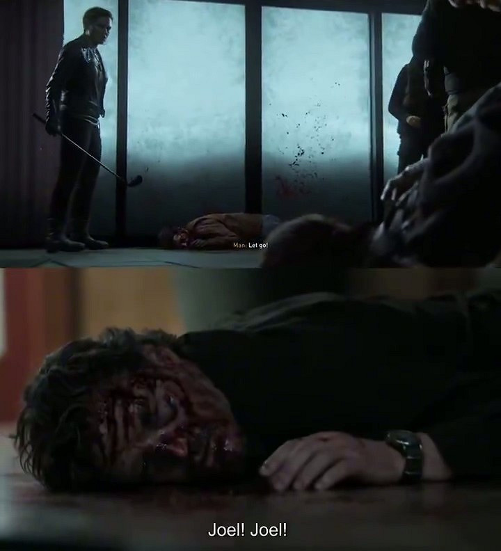 高能警告!《最後的生還者》虐殺喬爾劇版和遊戲對比 高能警告!《最後的生還者》虐殺喬爾劇版和遊戲對比