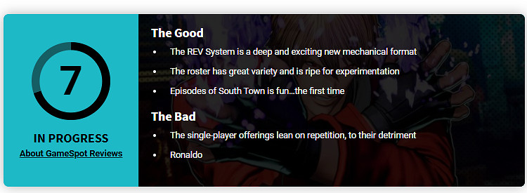 《餓狼傳說:群狼之城》GS 7分:動作出色 但玩法太少! 《餓狼傳說:群狼之城》GS 7分:動作出色 但玩法太少!