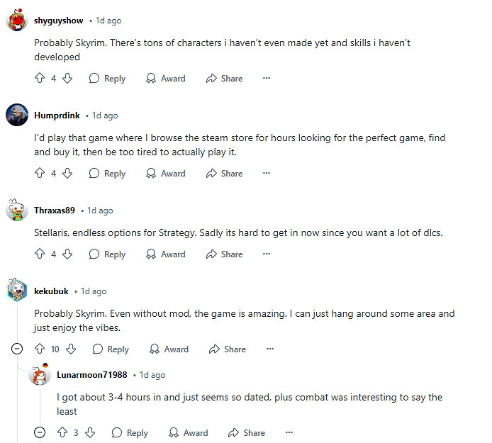 外網熱議:如果一輩子只能玩一款遊戲 你會選哪個? 外網熱議:如果一輩子只能玩一款遊戲 你會選哪個?