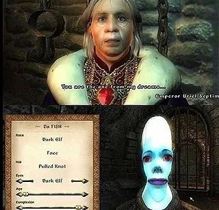 《上古卷軸4RE》特色古神臉 角色編輯器新增起源設定 《上古卷軸4RE》特色古神臉 角色編輯器新增起源設定