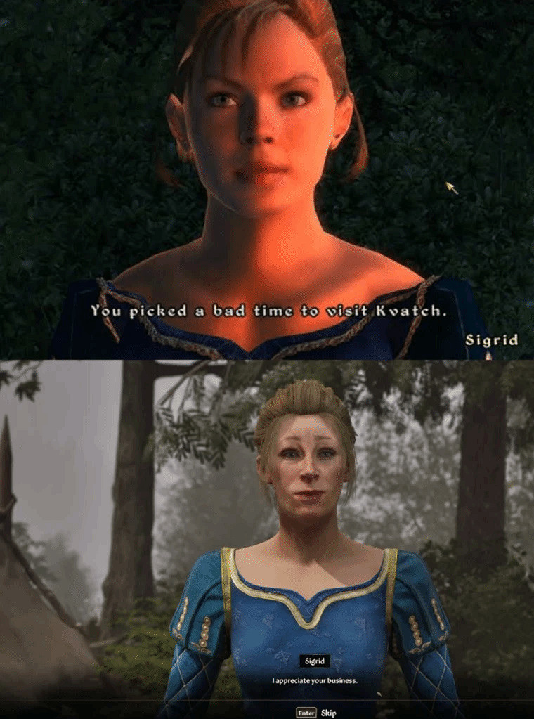 《上古卷軸4RE》玩家不滿女角色臉部建模:比原版還醜! 《上古卷軸4RE》玩家不滿女角色臉部建模:比原版還醜!