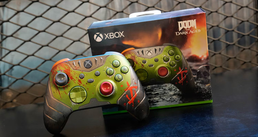 微軟《毀滅戰士黑暗時代》手把搶先看:細節物超所值 微軟《毀滅戰士黑暗時代》手把搶先看:細節物超所值