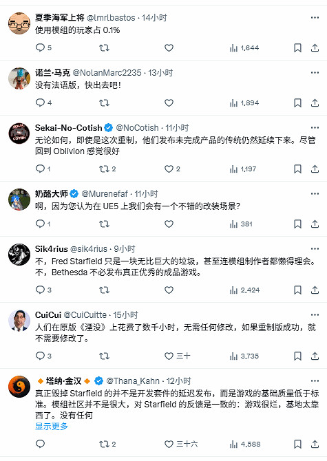 博主希望《上古卷軸4RE》增加MOD支援:看星空的下場! 博主希望《上古卷軸4RE》增加MOD支援:看星空的下場!