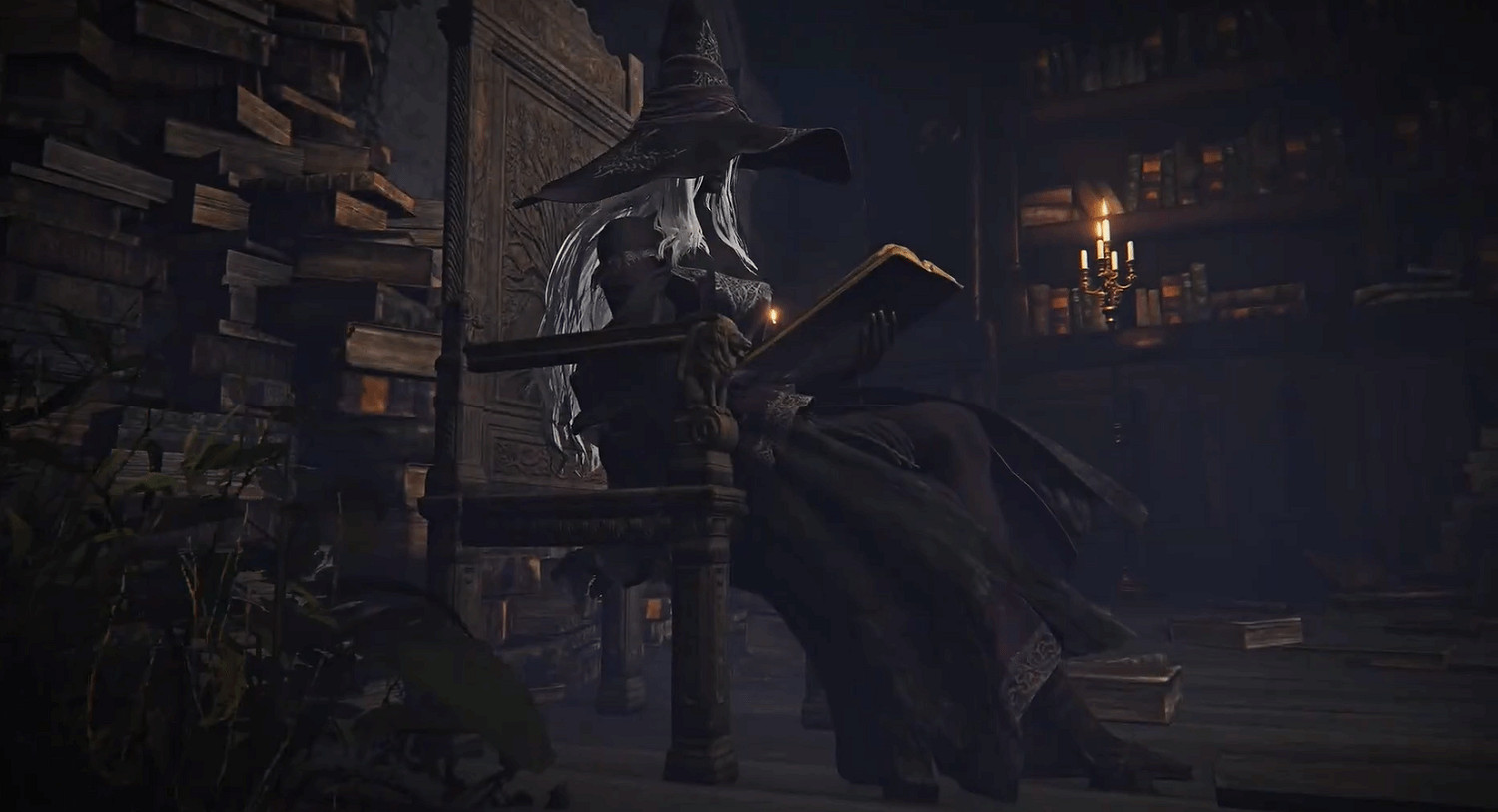 《艾爾登法環:黑夜君臨》 "隱士":白毛禦姐法師 《艾爾登法環:黑夜君臨》 "隱士":白毛禦姐法師