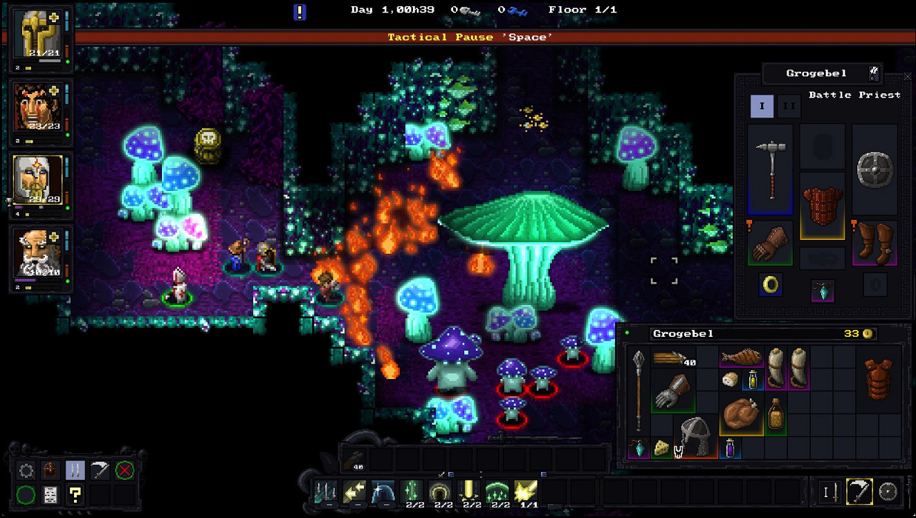 像素版暗黑地牢+永恒之塔?《逃離瘋狂帝國》搶先體驗