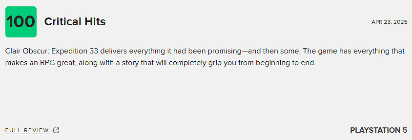 《光與影:33號遠征隊》M站92分:為回合RPG樹立新標杆 《光與影:33號遠征隊》M站92分:為回合RPG樹立新標杆