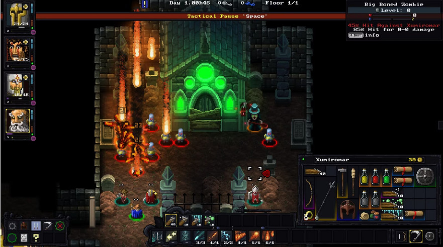 像素版暗黑地牢+永恒之塔?《逃離瘋狂帝國》搶先體驗