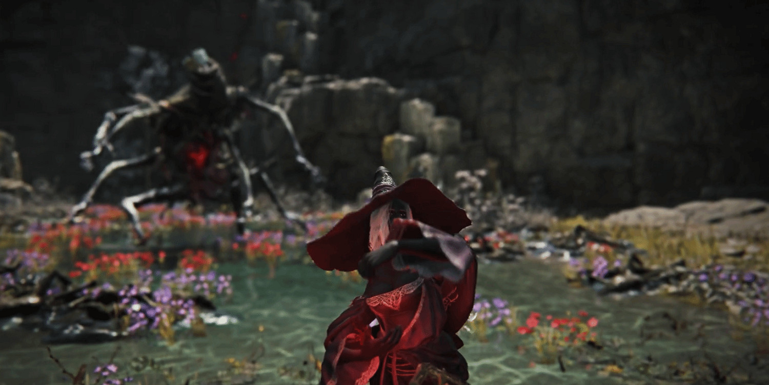 《艾爾登法環:黑夜君臨》 "隱士":白毛禦姐法師 《艾爾登法環:黑夜君臨》 "隱士":白毛禦姐法師