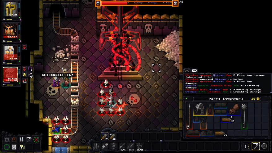 像素版暗黑地牢+永恒之塔?《逃離瘋狂帝國》搶先體驗