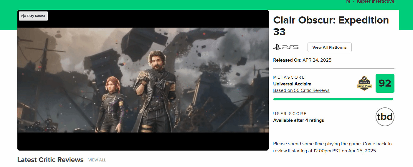 網友熱議法國製作的《光與影》自稱JRPG:誰定義的? 網友熱議法國製作的《光與影》自稱JRPG:誰定義的?