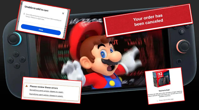 身體很誠實 美國Switch 2預購開啟後局面一片混亂！