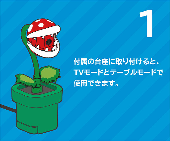 售價約新台幣1100元！這個Switch 2吞食花造型攝影機 好有趣