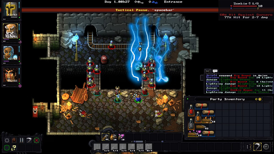 像素版暗黑地牢+永恒之塔?《逃離瘋狂帝國》搶先體驗