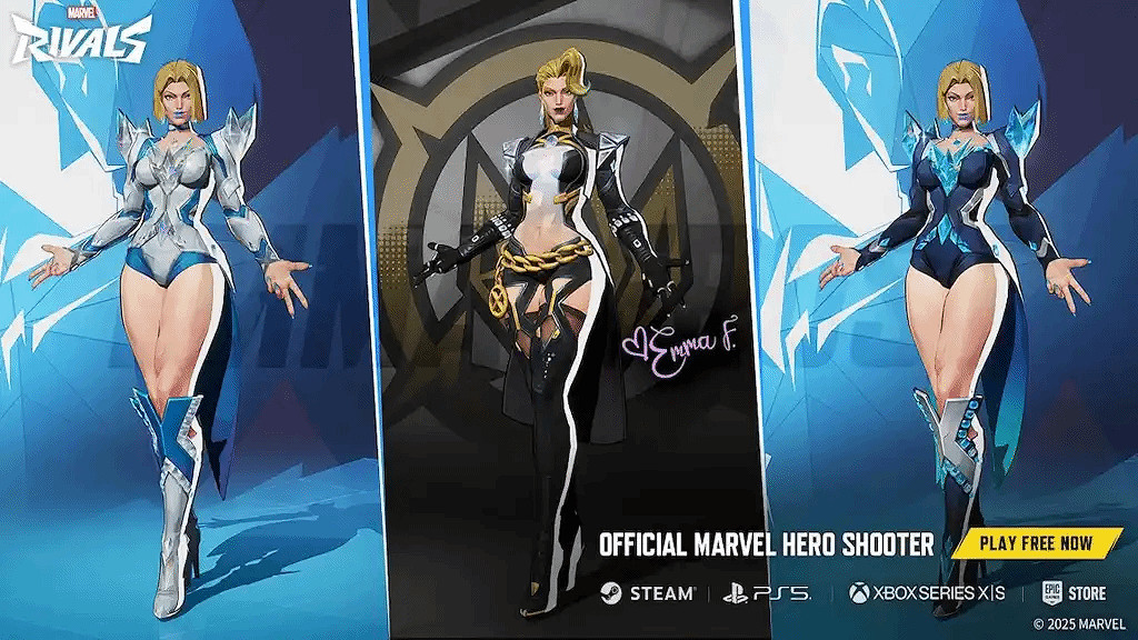 實在藏不住!《漫威爭鋒》白皇後宣傳廣告遭審查打碼 實在藏不住!《漫威爭鋒》白皇後宣傳廣告遭審查打碼