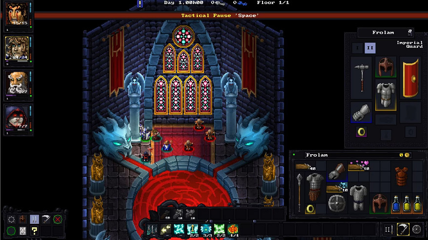 像素版暗黑地牢+永恒之塔?《逃離瘋狂帝國》搶先體驗