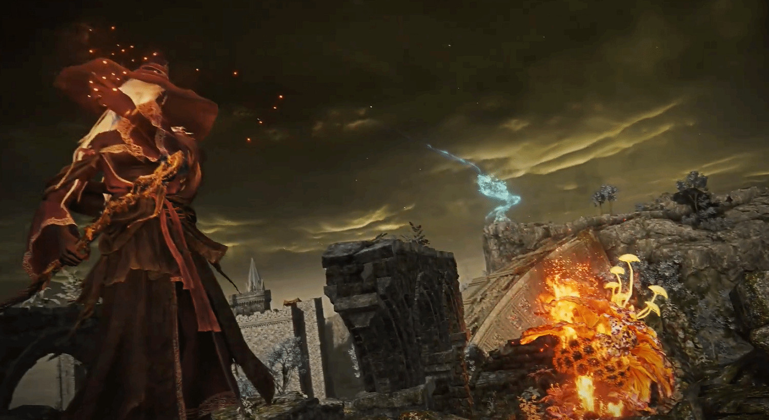 《艾爾登法環:黑夜君臨》 "隱士":白毛禦姐法師 《艾爾登法環:黑夜君臨》 "隱士":白毛禦姐法師