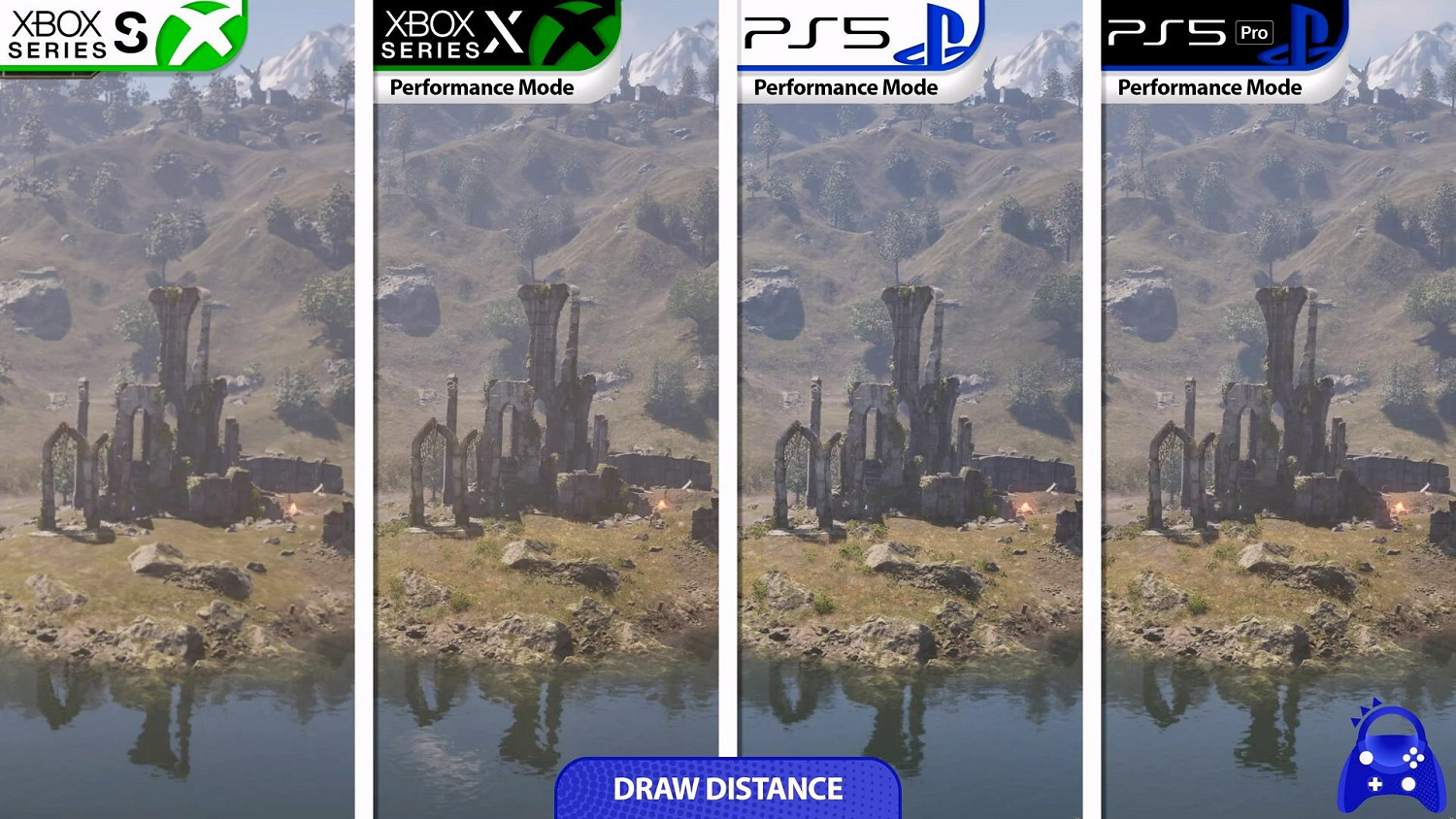 《上古卷軸4RE》Xbox/PS平台圖形對比：表現都略有瑕疵!