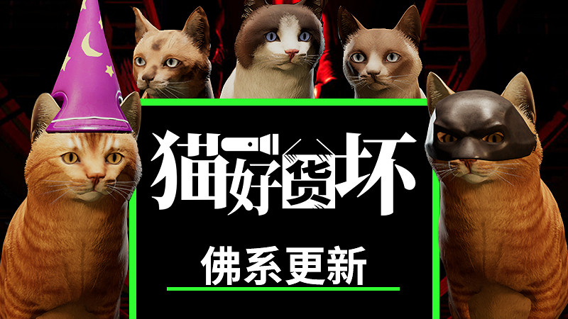 《貓好貨壞》重大更新現已上線! 《貓好貨壞》重大更新現已上線!