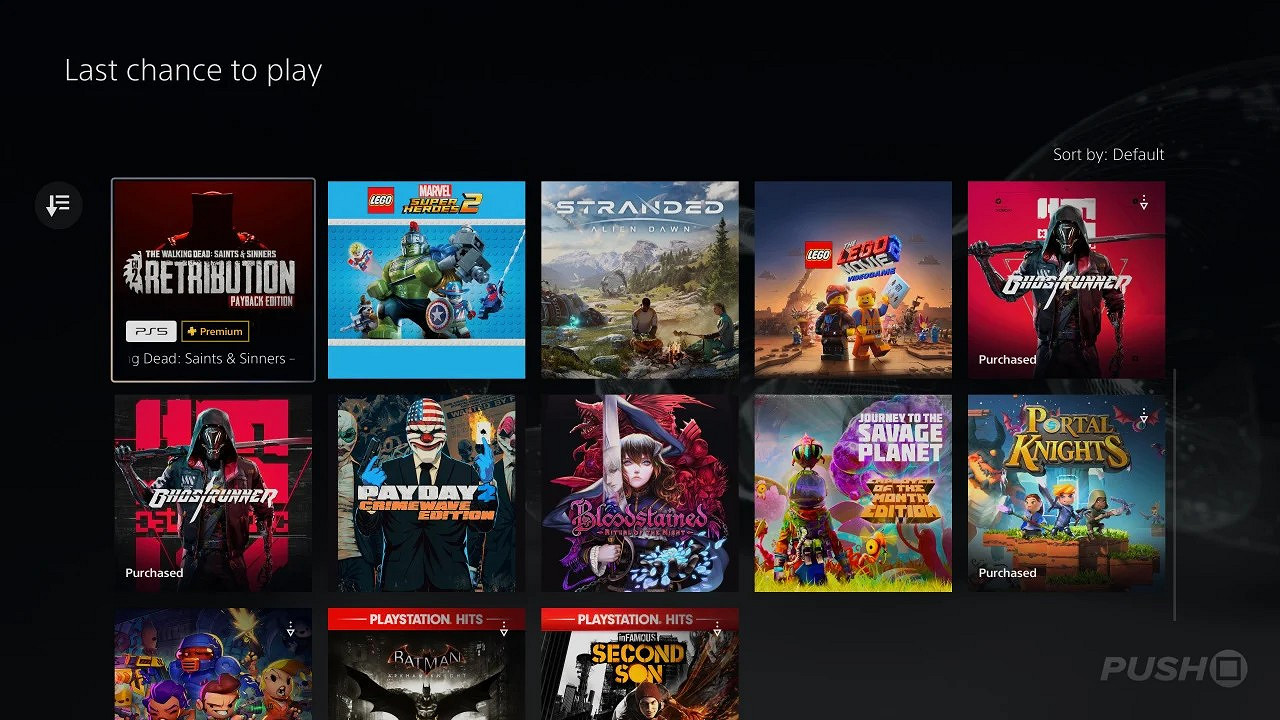 索尼PS Plus訂閱庫5月更新：22款遊戲5月20日下架