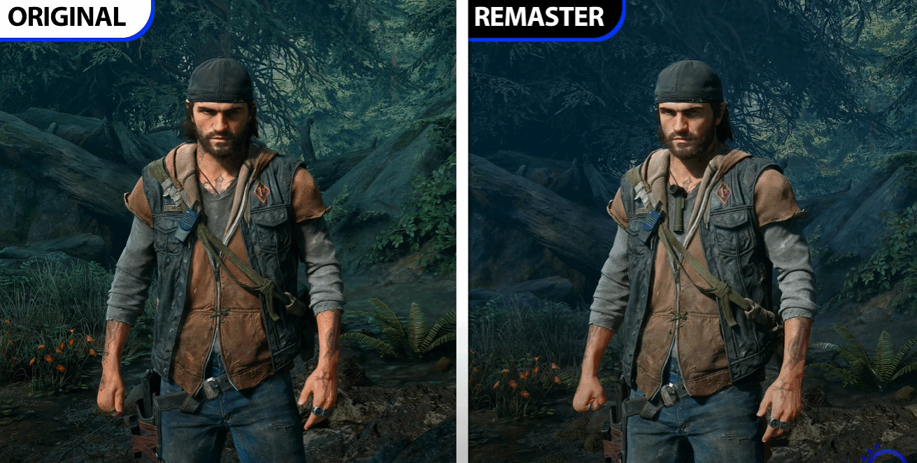 《往日不再》復刻版與原版對比：光照與紋理顯著優化