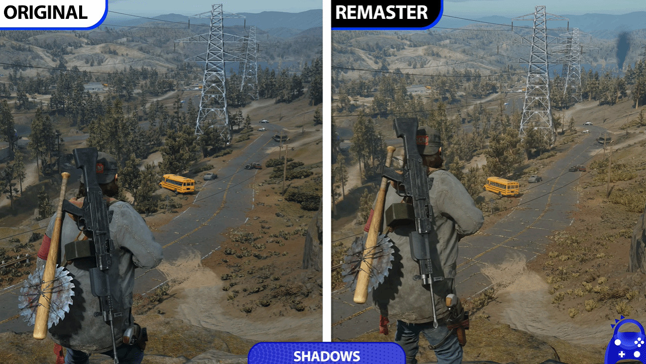 《往日不再》復刻版與原版對比：光照與紋理顯著優化