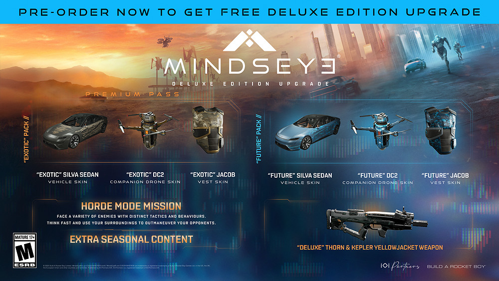 GTA前製作人新作《心之眼》開放預購！人機命運之戰