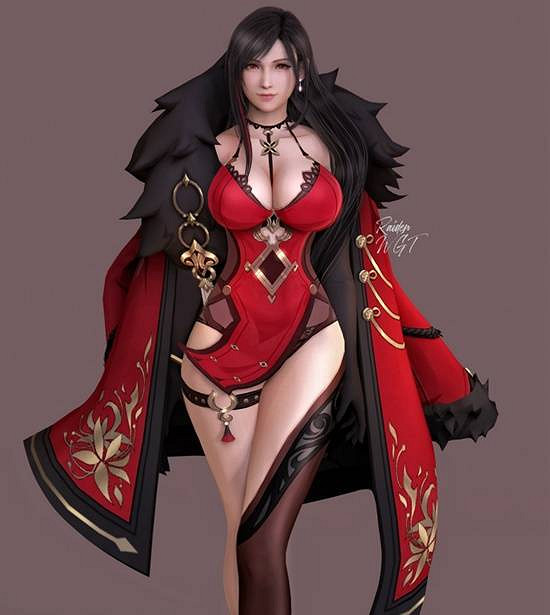 《最終幻想7重製版》蒂法3D美圖賞:豐滿身材超誘人! 《最終幻想7重製版》蒂法3D美圖賞:豐滿身材超誘人!