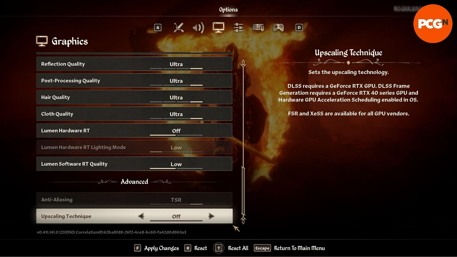 微軟《上古卷軸4RE》突然更新:出現bug導致DLSS選項消失 微軟《上古卷軸4RE》突然更新:出現bug導致DLSS選項消失