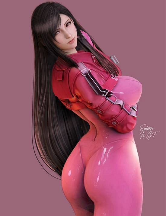 《最終幻想7重製版》蒂法3D美圖賞:豐滿身材超誘人! 《最終幻想7重製版》蒂法3D美圖賞:豐滿身材超誘人!