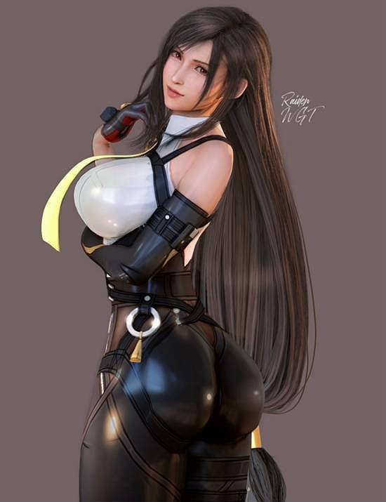 《最終幻想7重製版》蒂法3D美圖賞:豐滿身材超誘人! 《最終幻想7重製版》蒂法3D美圖賞:豐滿身材超誘人!