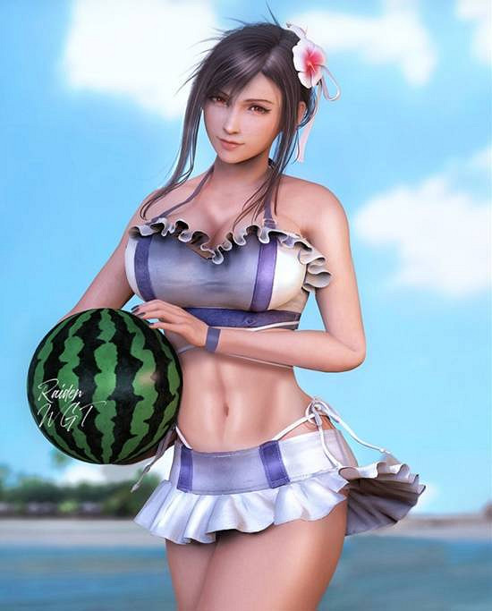 《最終幻想7重製版》蒂法3D美圖賞:豐滿身材超誘人! 《最終幻想7重製版》蒂法3D美圖賞:豐滿身材超誘人!