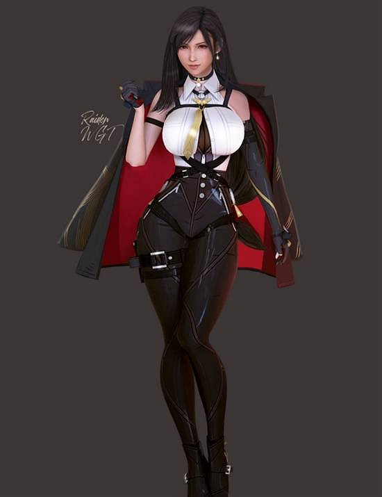 《最終幻想7重製版》蒂法3D美圖賞:豐滿身材超誘人! 《最終幻想7重製版》蒂法3D美圖賞:豐滿身材超誘人!