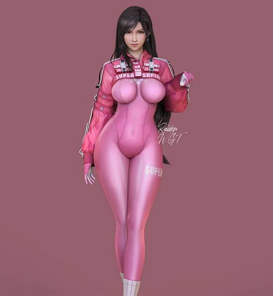 《最終幻想7重製版》蒂法3D美圖賞:豐滿身材超誘人! 《最終幻想7重製版》蒂法3D美圖賞:豐滿身材超誘人!