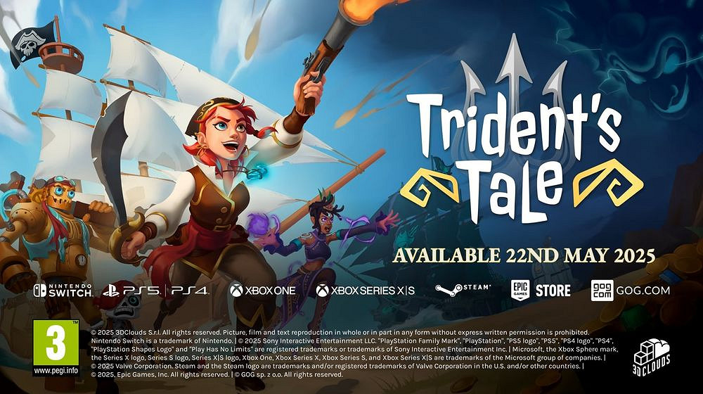 動作冒險遊戲《三叉戟傳說》探險家們的海洋之旅開啟