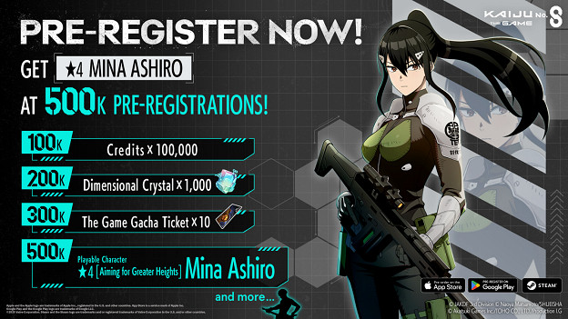 “怪獸 8號 THE GAME” 4 月 25 日(五)開啟全球事前預約! “怪獸 8號 THE GAME” 4 月 25 日(五)開啟全球事前預約!