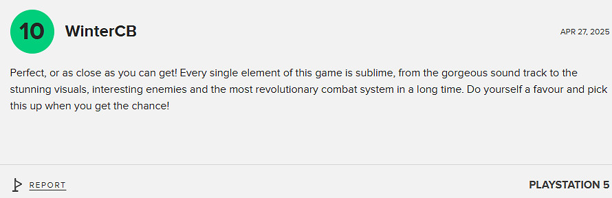 《33號遠征隊》M站玩家評分9.6分:各方面堪稱完美! 《33號遠征隊》M站玩家評分9.6分:各方面堪稱完美!