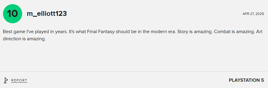 《33號遠征隊》M站玩家評分9.6分:各方面堪稱完美! 《33號遠征隊》M站玩家評分9.6分:各方面堪稱完美!