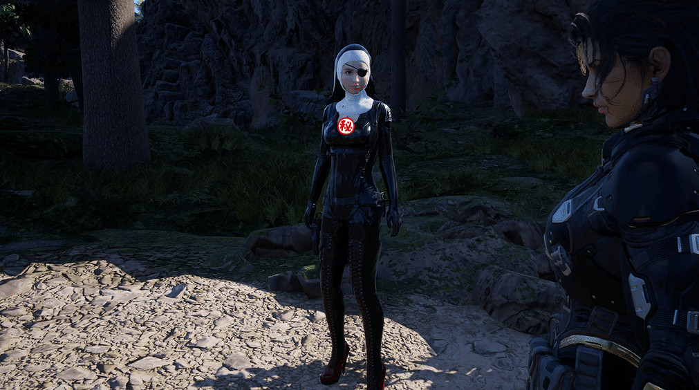 《FF7重生》蒂法身穿修女裝：看著&quot;油光鋥亮&quot;很禁欲!