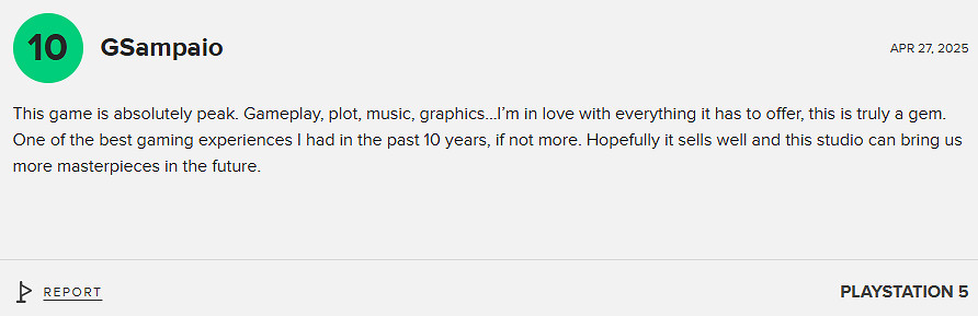 《33號遠征隊》M站玩家評分9.6分:各方面堪稱完美! 《33號遠征隊》M站玩家評分9.6分:各方面堪稱完美!