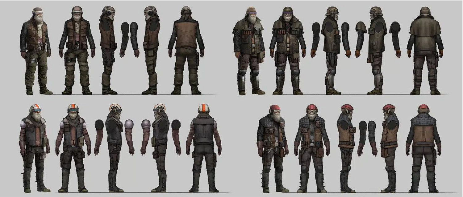 《星際大戰:日蝕》概念藝術圖泄露!展示遊戲角色設計 《星際大戰:日蝕》概念藝術圖泄露!展示遊戲角色設計