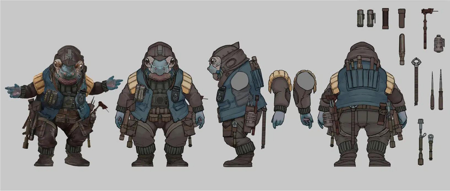 《星際大戰:日蝕》概念藝術圖泄露!展示遊戲角色設計 《星際大戰:日蝕》概念藝術圖泄露!展示遊戲角色設計