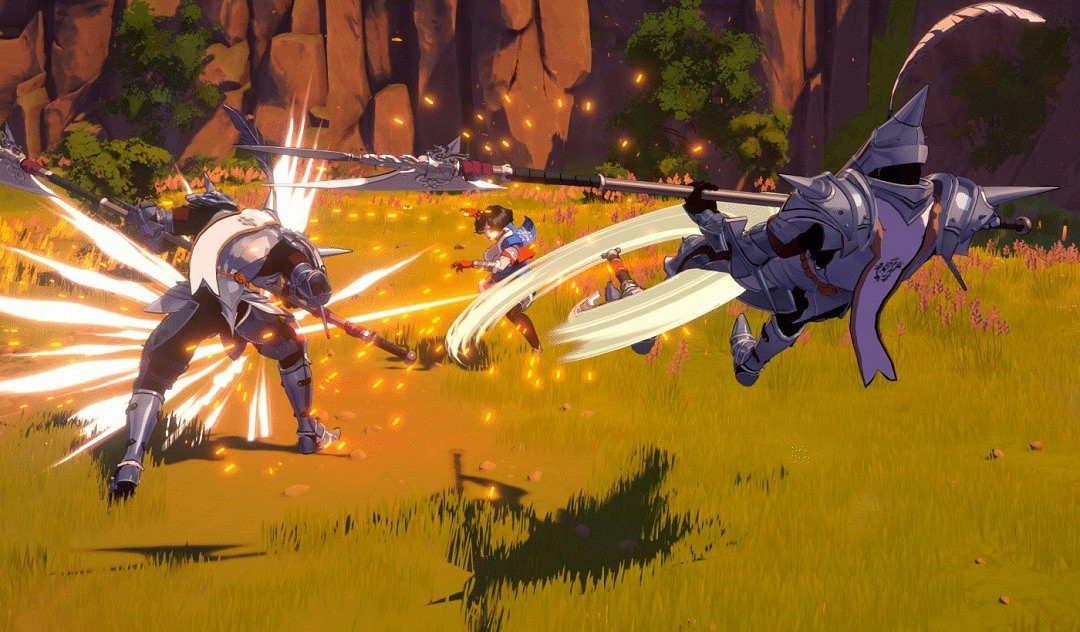 《Swords & Slippers》新截圖 大雷公主背後站五人 《Swords & Slippers》新截圖 大雷公主背後站五人