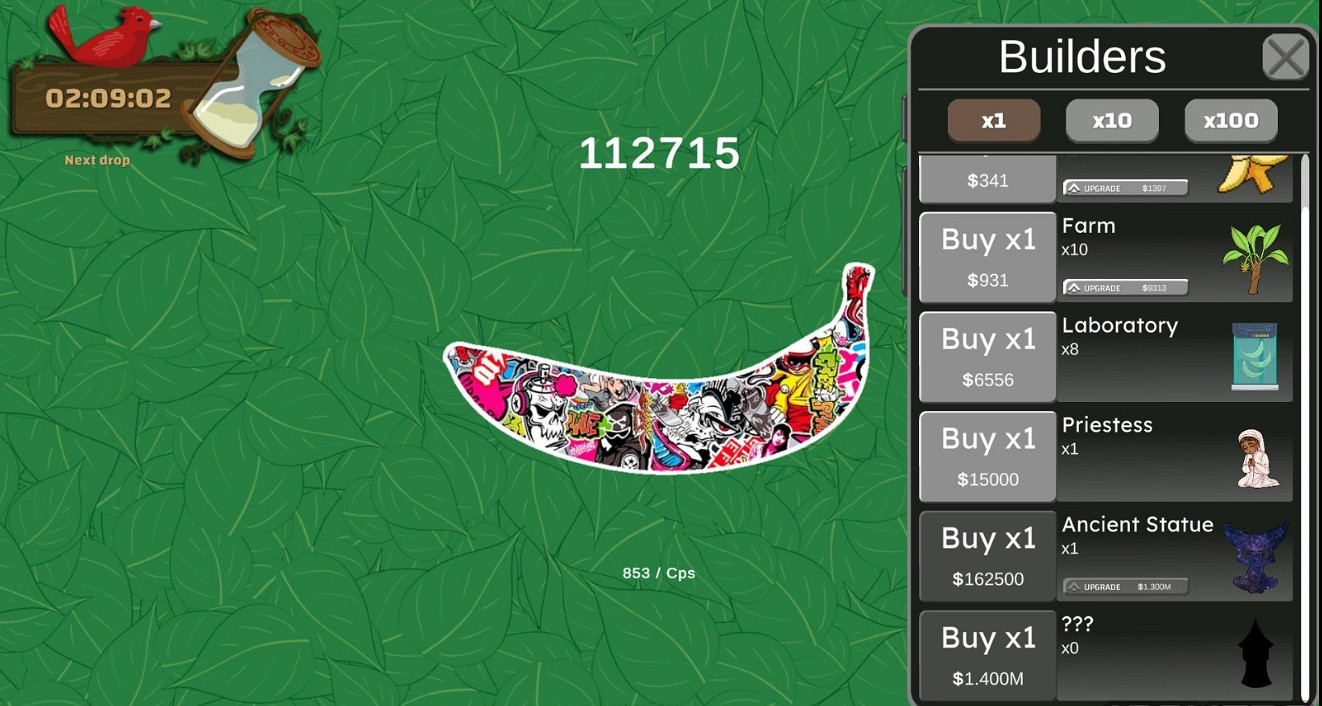 Steam稀有放置《Banana》周年全面翻新 加入建造系統