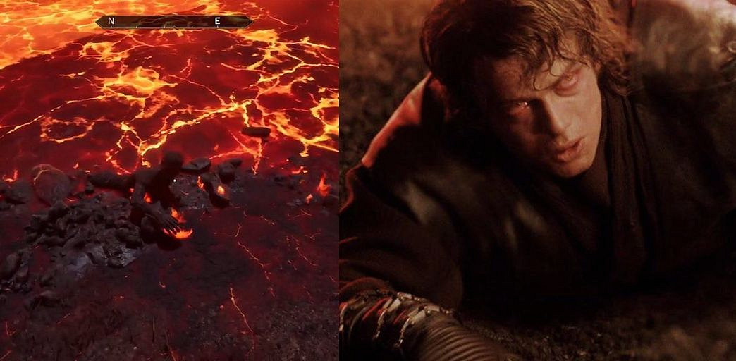 彩蛋升級!《上古卷軸4RE》再現《星戰》安納金名場面! 彩蛋升級!《上古卷軸4RE》再現《星戰》安納金名場面!